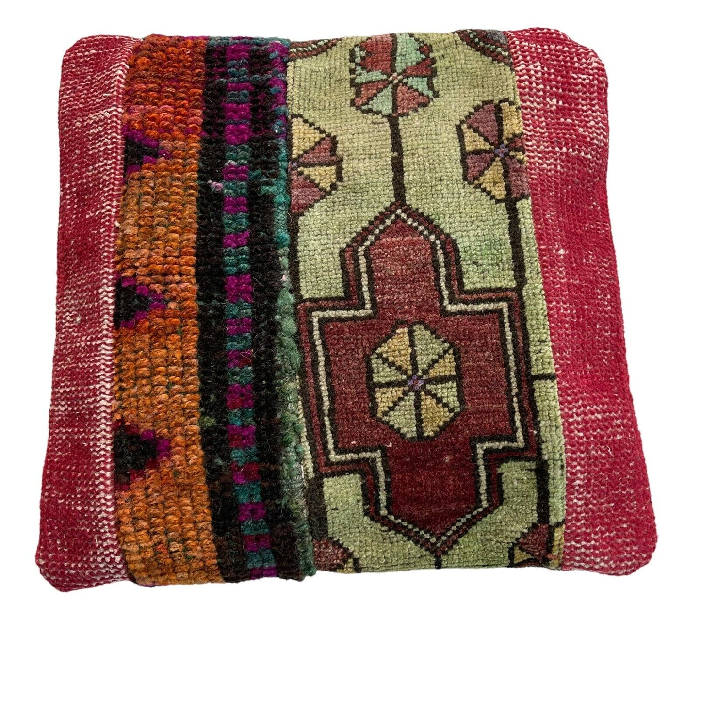 40 x 40 cm  , Vintage Turkish Cushion Cover ,  Vintage Handgemachte Kissenbezug