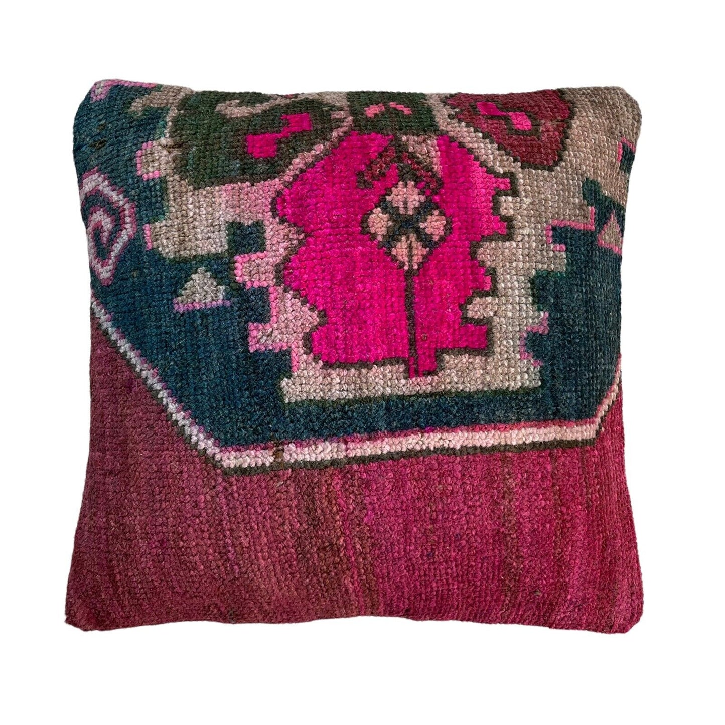 18''X18'' Vintage Handmade Rug Cushion Cover, 45 x 45 cm Deko Kissenbezug LL1384