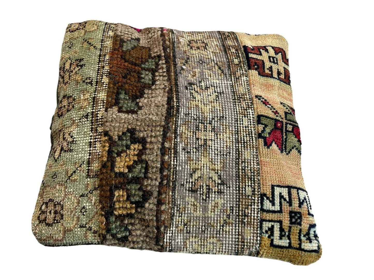 40 x 40 cm  , Vintage Turkish Cushion Cover ,  Vintage Handgemachte Kissenbezug