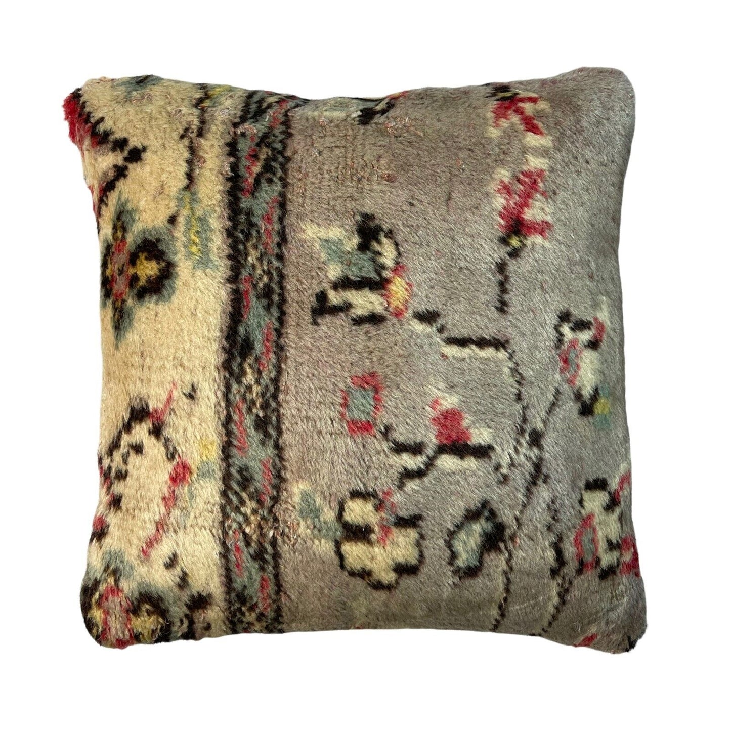 45 x 45 cm  , Vintage Turkish Cushion Cover ,  Vintage Handgemachte Kissenbezug