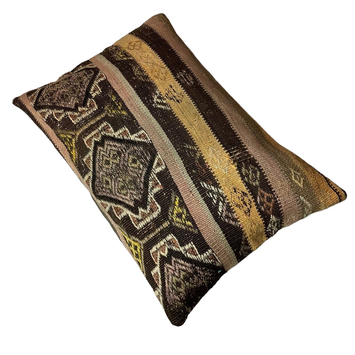 40x60 Cm Handgewebt Kelim Kissenbezug Vintage Kilim Cushion Cover , Boho,16'x24'