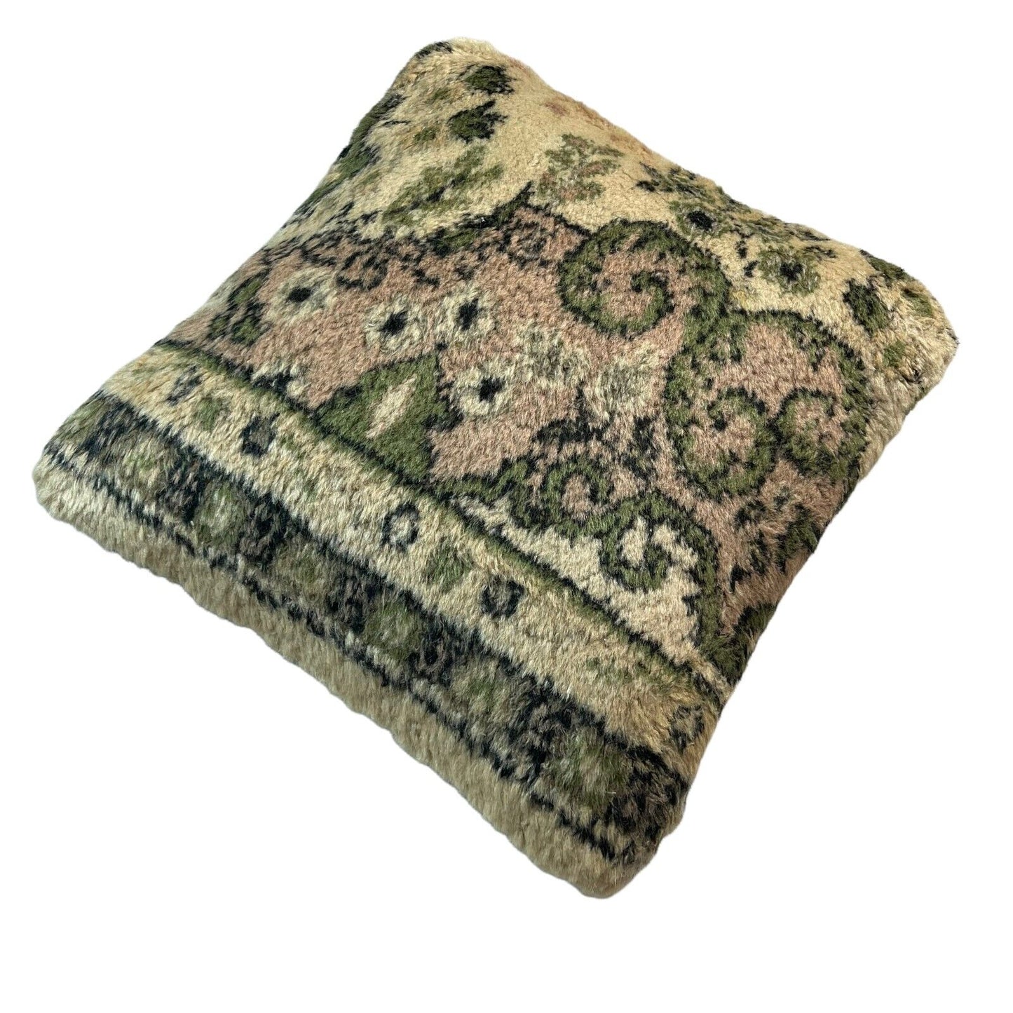 18''X18'' Vintage Handmade Rug Cushion Cover, 45 x 45 cm Deko Kissenbezug