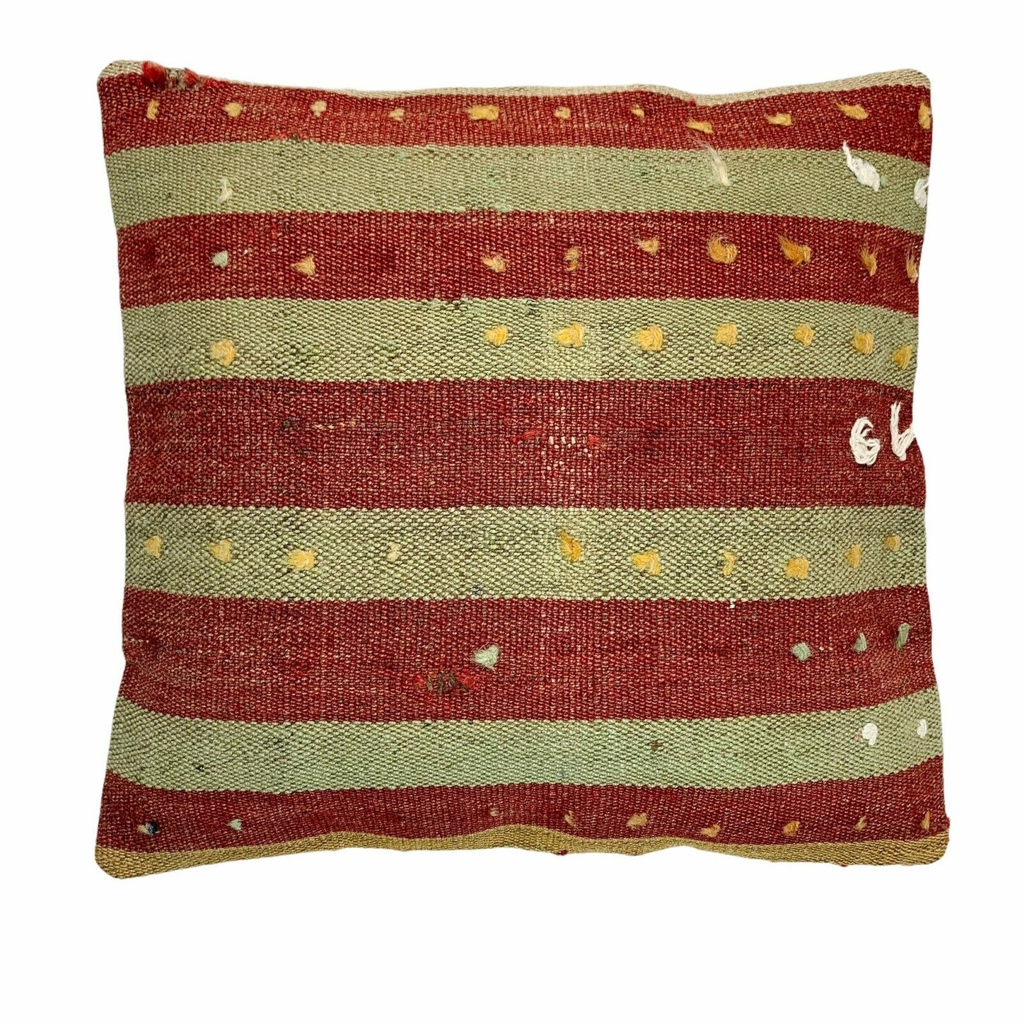 Einzigartige Kelim-Kissen,Turkish Kilim Pillow,16'×16'   Funda De Cojín Kilim