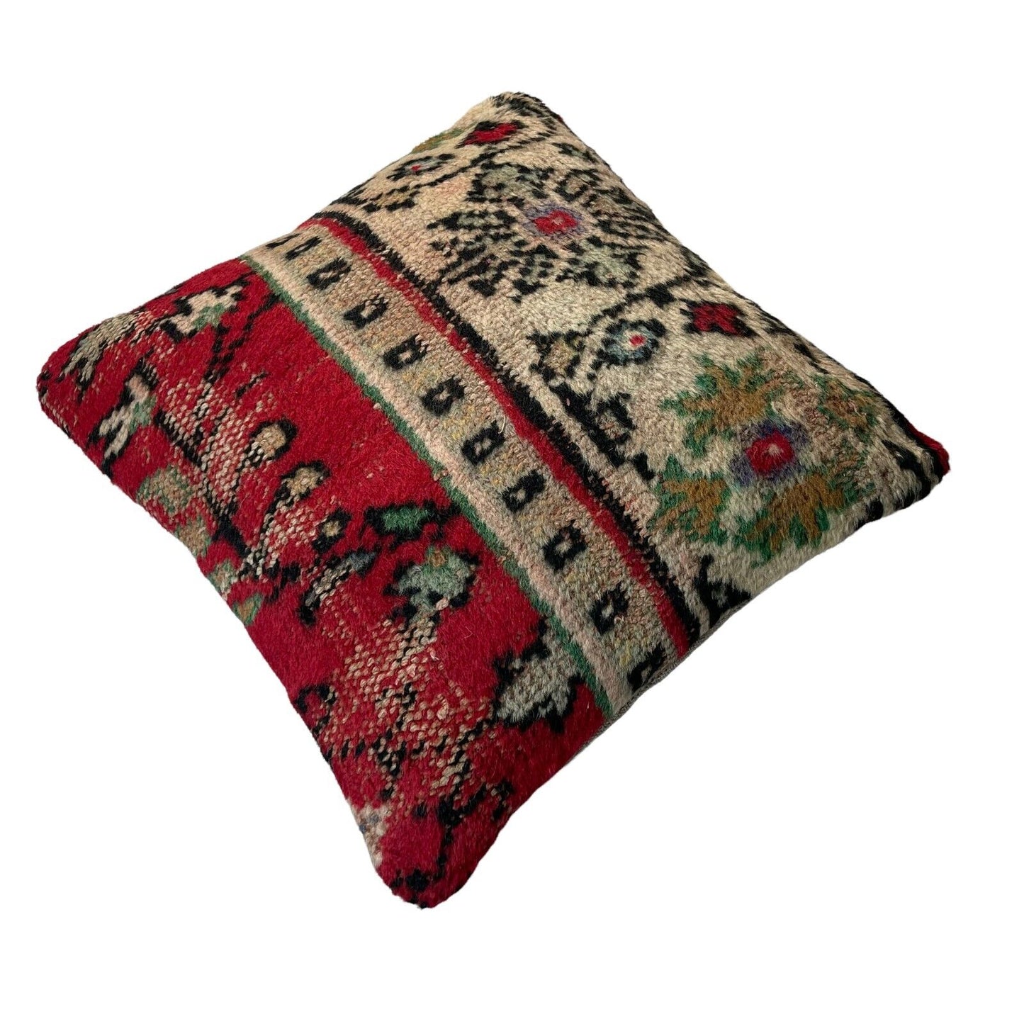 18''X18'' Vintage Handmade Rug Cushion Cover, 45 x 45 cm Deko Kissenbezug LL1379