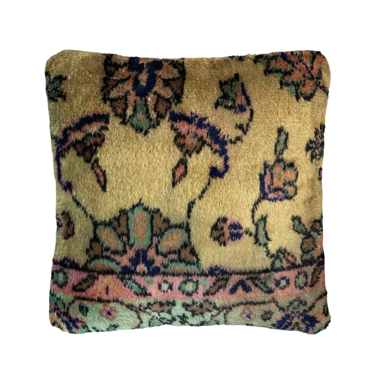 45 x 45 cm  , Vintage Turkish Cushion Cover ,  Vintage Handgemachte Kissenbezug