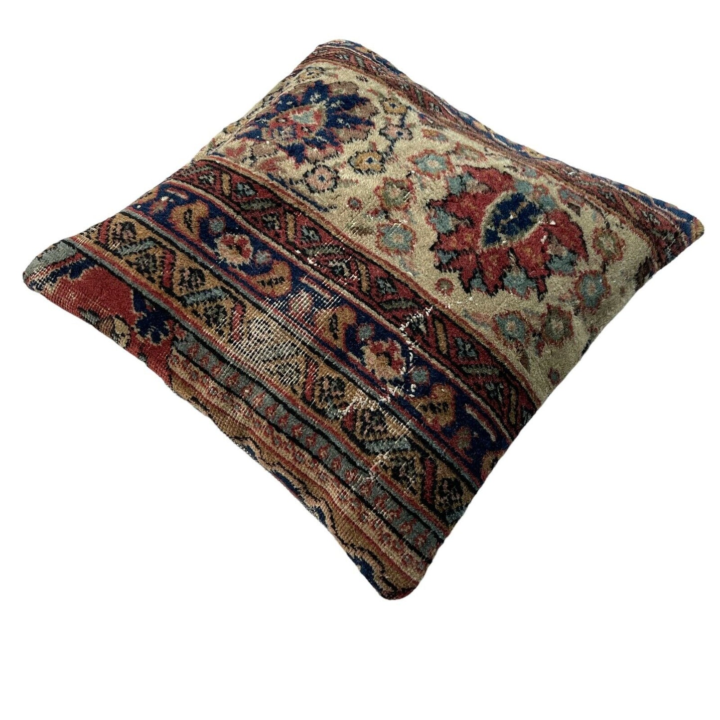 45 x 45 cm  , Vintage Turkish Cushion Cover ,  Vintage Handgemachte Kissenbezug