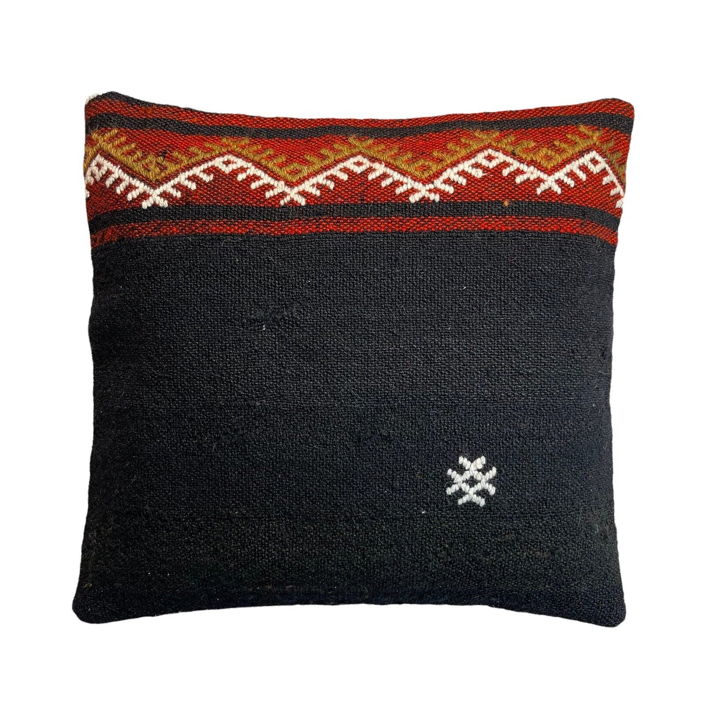 Einzigartige Kelim-Kissen,Turkish Kilim Pillow,16'×16'   Funda De Cojín Kilim