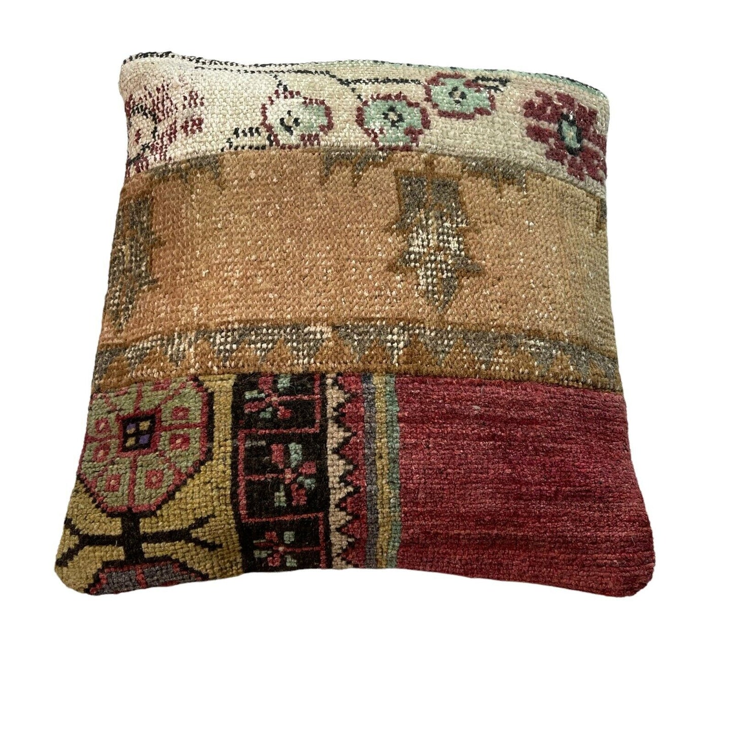 40 x 40 cm  , Vintage Turkish Cushion Cover ,  Vintage Handgemachte Kissenbezug