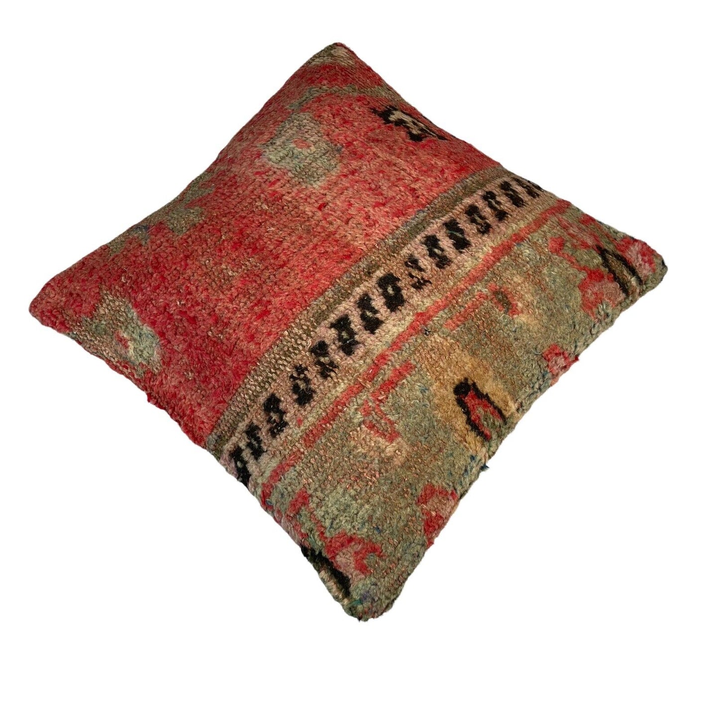 45 x 45 cm  , Vintage Turkish Cushion Cover ,  Vintage Handgemachte Kissenbezug