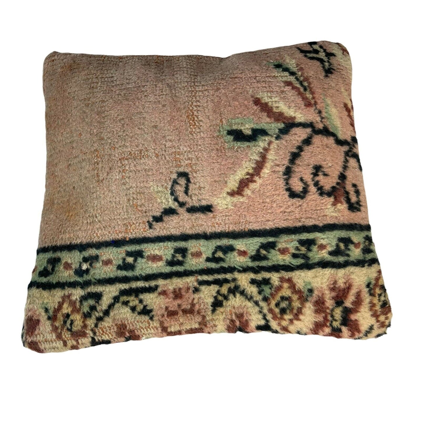 45 x 45 cm  , Vintage Turkish Cushion Cover ,  Vintage Handgemachte Kissenbezug