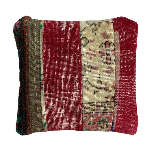 40 x 40 cm  , Vintage Turkish Cushion Cover ,  Vintage Handgemachte Kissenbezug