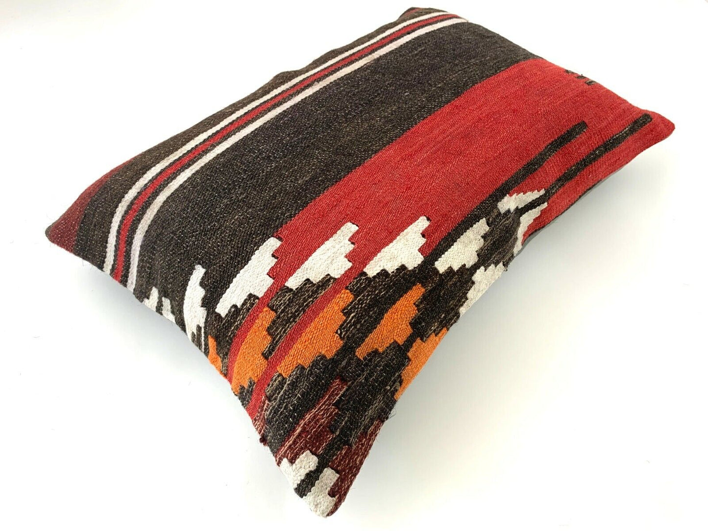 Pointez sur l'image pour zoomer Luxe-Laine-turc-marocain-Colore-Kilim-Housses