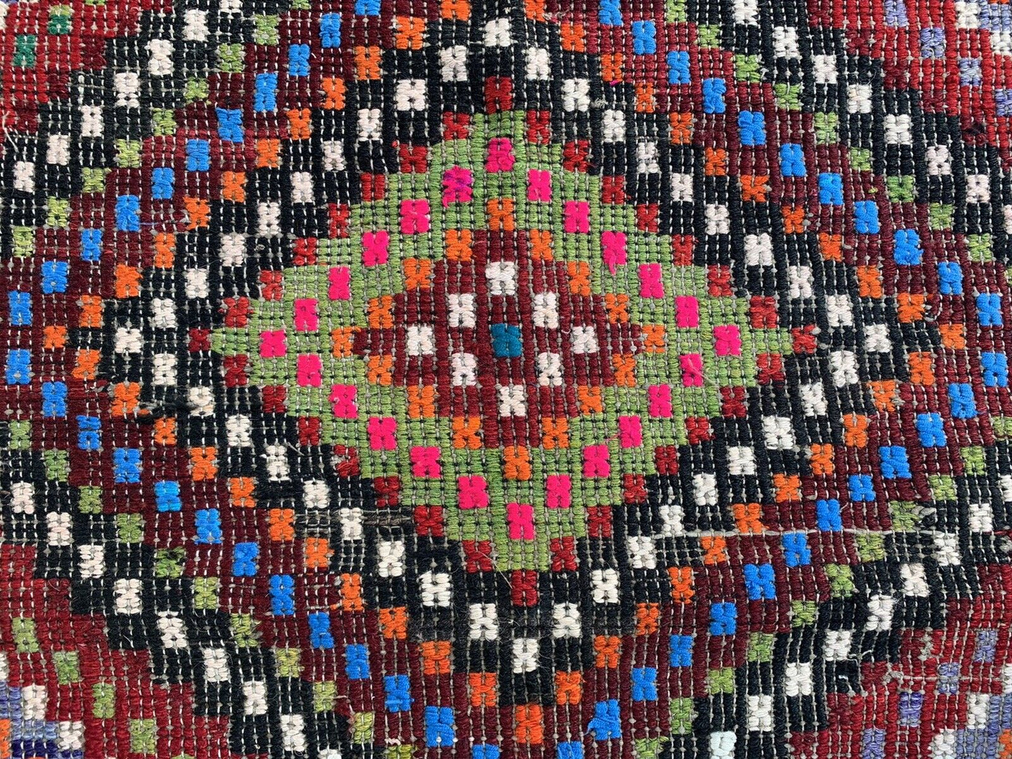 Traditional Turkish Kilim Rug,Vintage Anatolian Kelim Teppich 260x160 cm