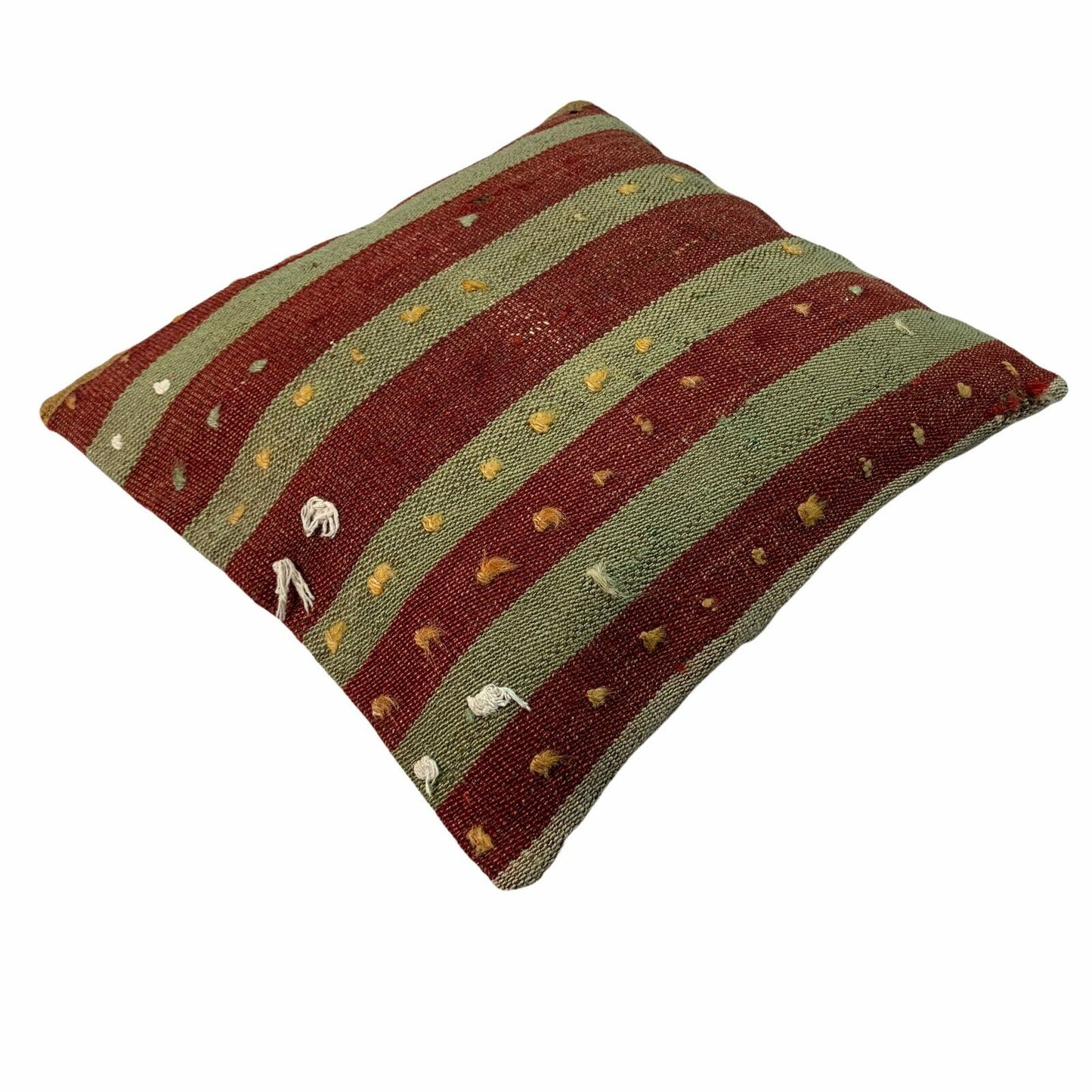 Einzigartige Kelim-Kissen,Turkish Kilim Pillow,16'×16'   Funda De Cojín Kilim