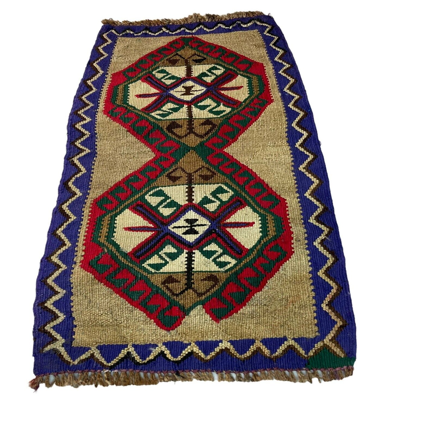 Traditionelle türkische Kelim Teppich, Vintage Turkish Kilim Rug 89X51 cm