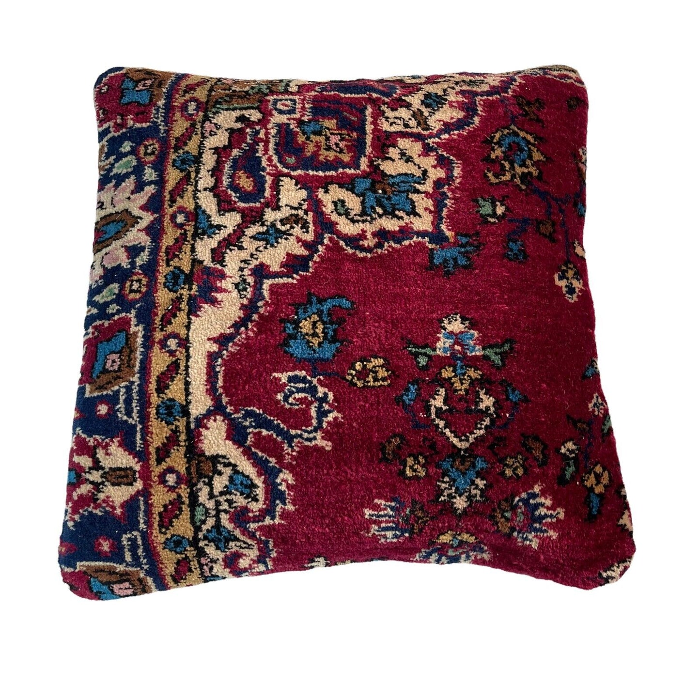 45 x 45 cm  , Vintage Turkish Cushion Cover ,  Vintage Handgemachte Kissenbezug