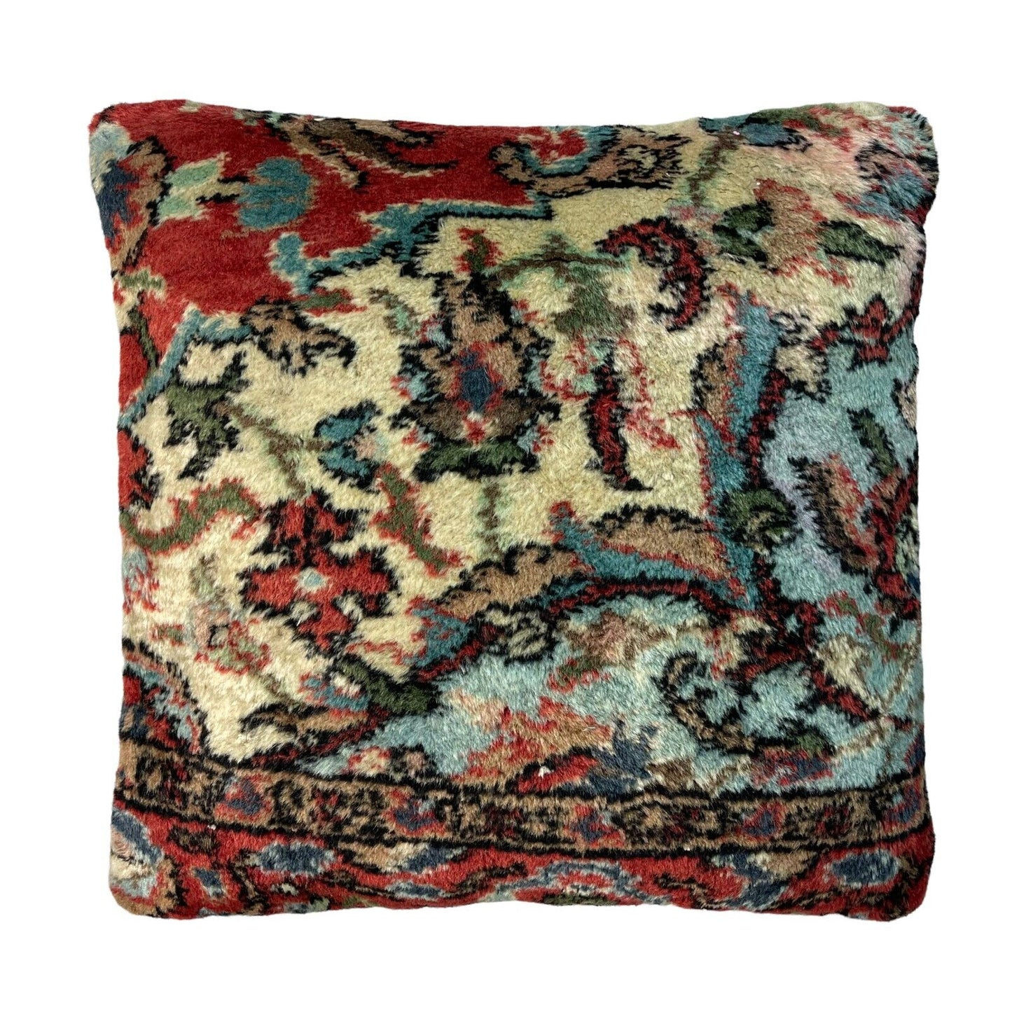 18''X18'' Vintage Handmade Rug Cushion Cover, 45 x 45 cm Deko Kissenbezug