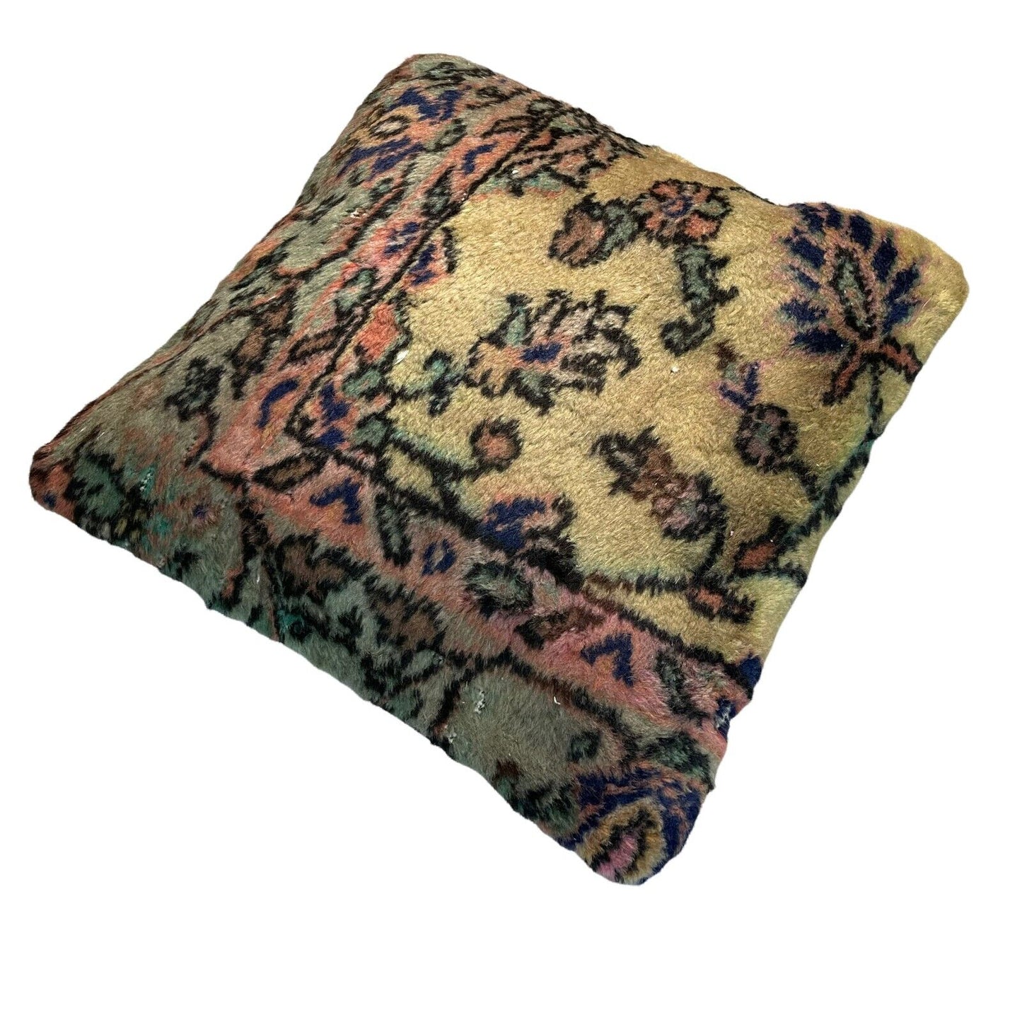 45 x 45 cm  , Vintage Turkish Cushion Cover ,  Vintage Handgemachte Kissenbezug