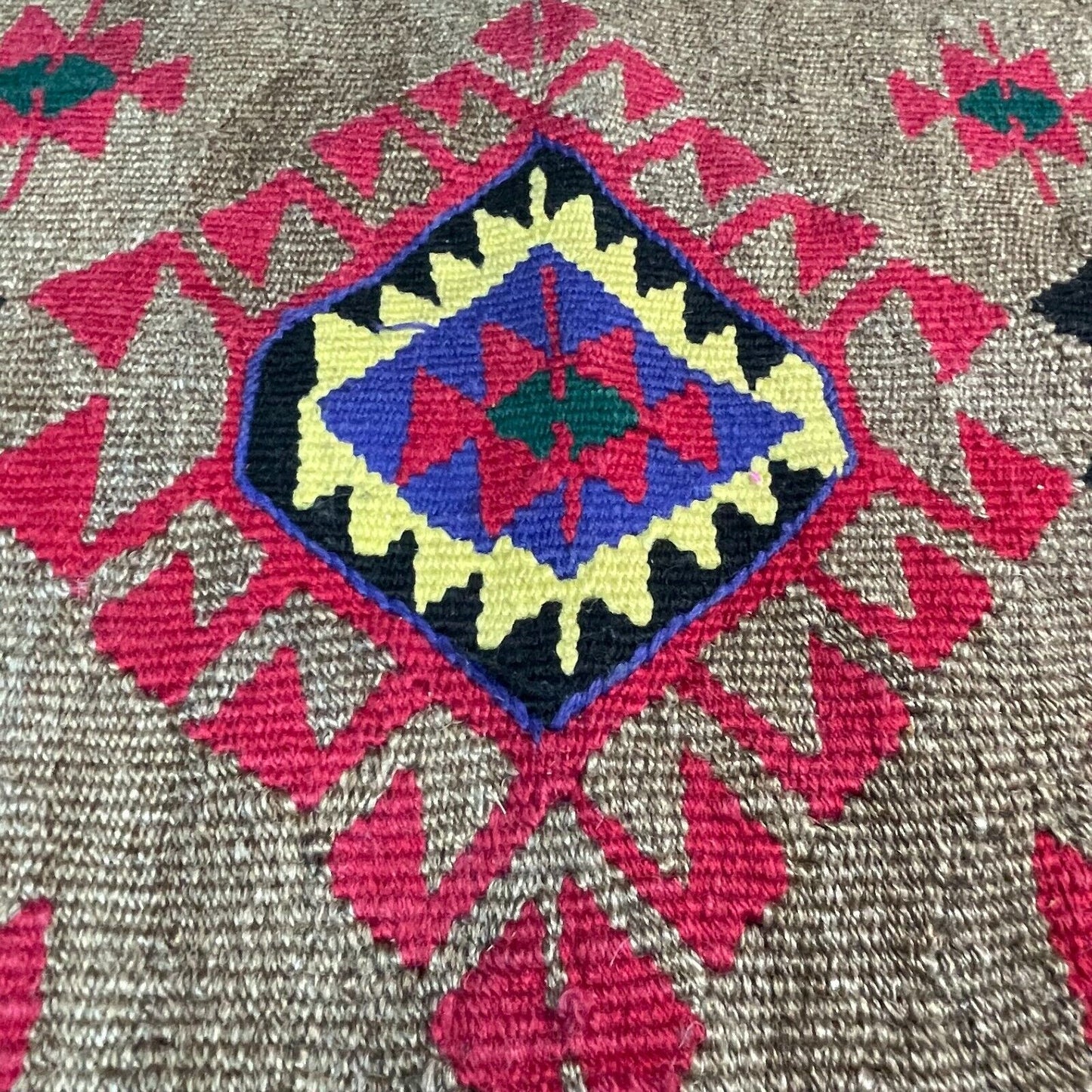 Traditionelle türkische Kelim Teppich, Vintage Turkish Kilim Rug 90X52 cm