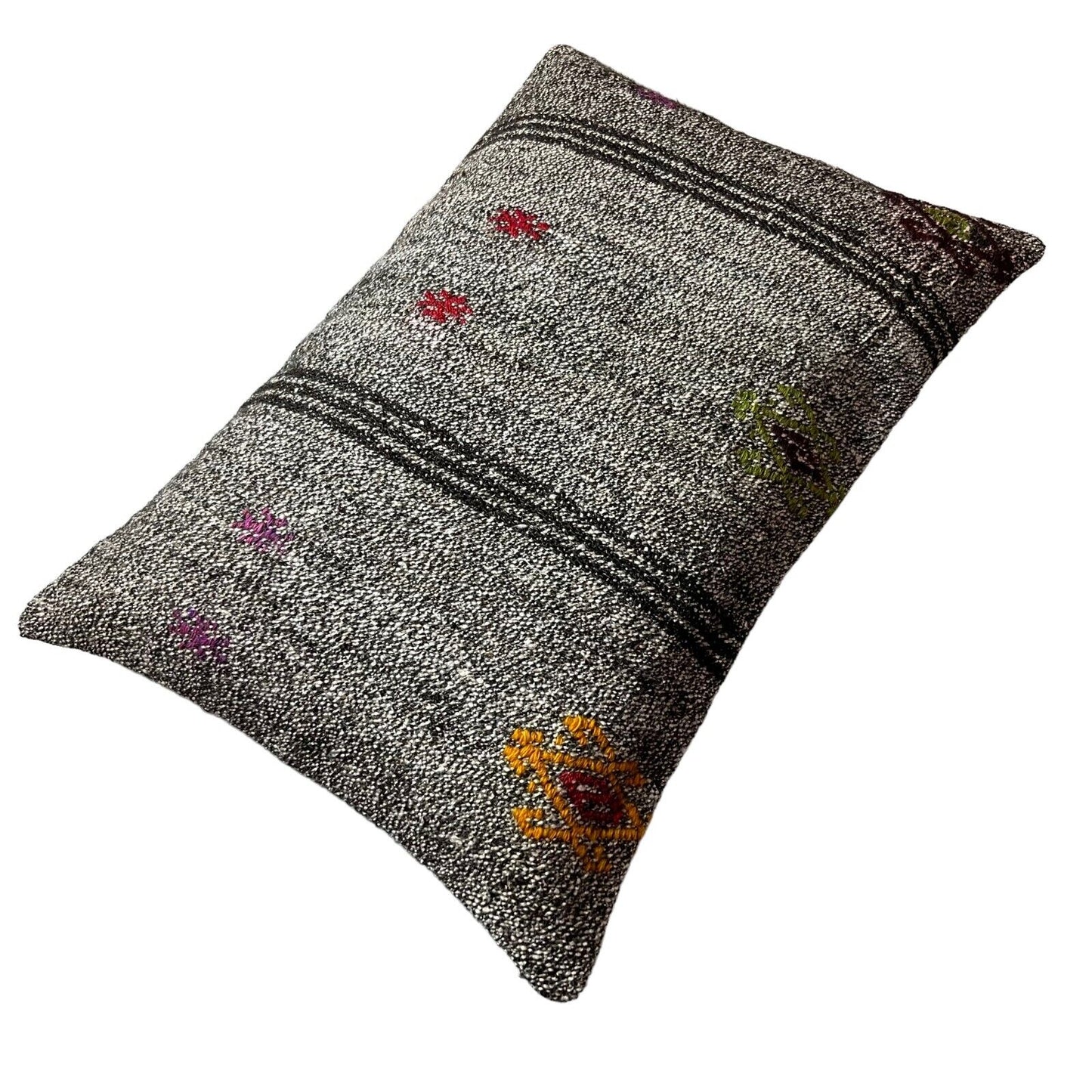 40x60 Cm Handgewebt Kelim Kissenbezug Vintage Kilim Cushion Cover , Boho,16'x24'