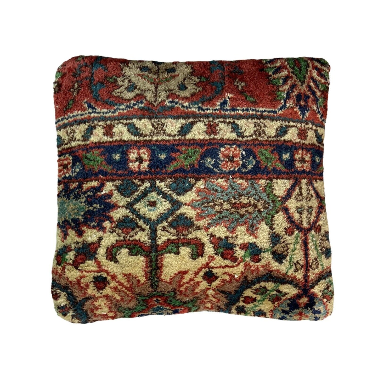 45 x 45 cm  , Vintage Turkish Cushion Cover ,  Vintage Handgemachte Kissenbezug