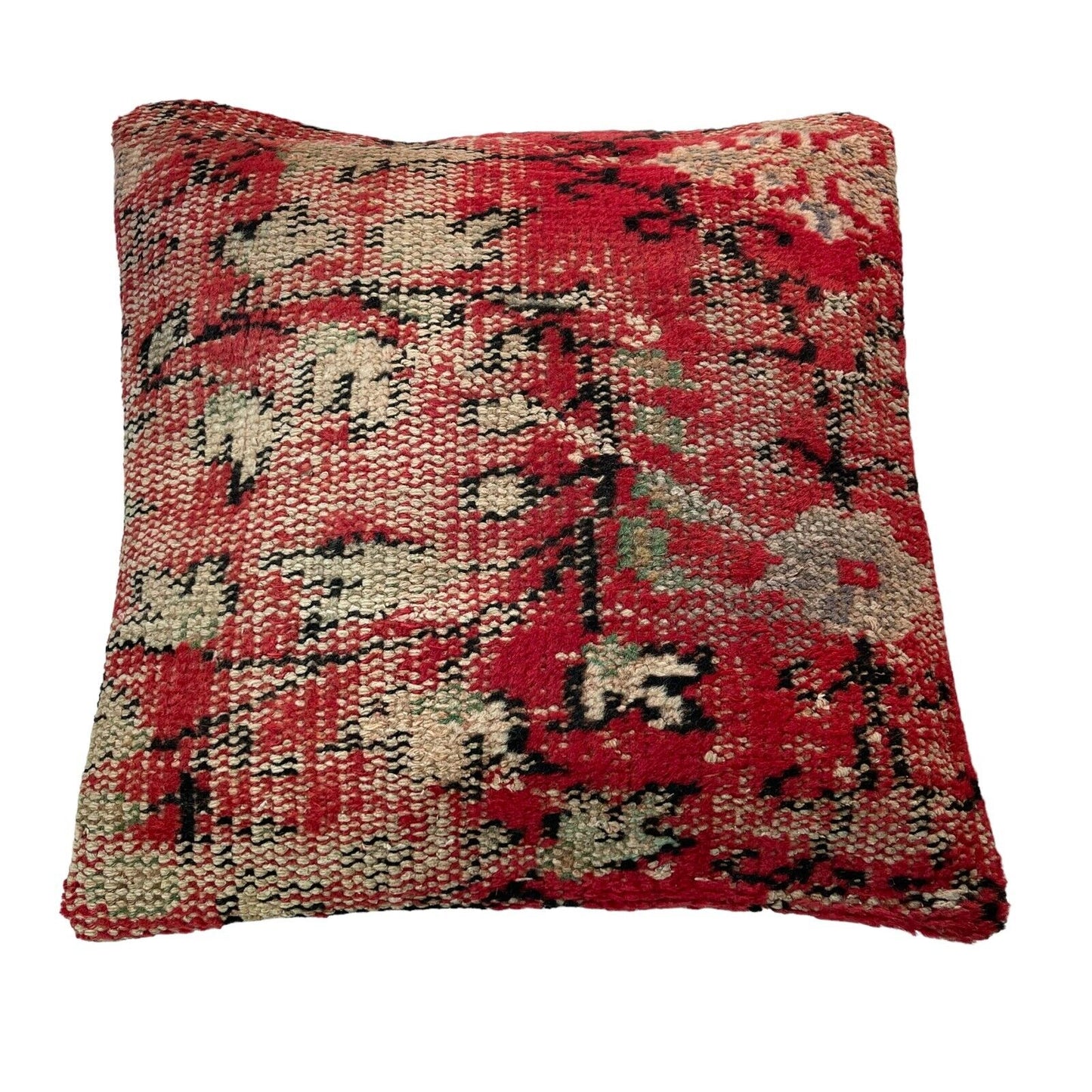 45x45 cm  , Vintage Turkish Cushion Cover ,  Vintage Handgemachte Kissenbezug