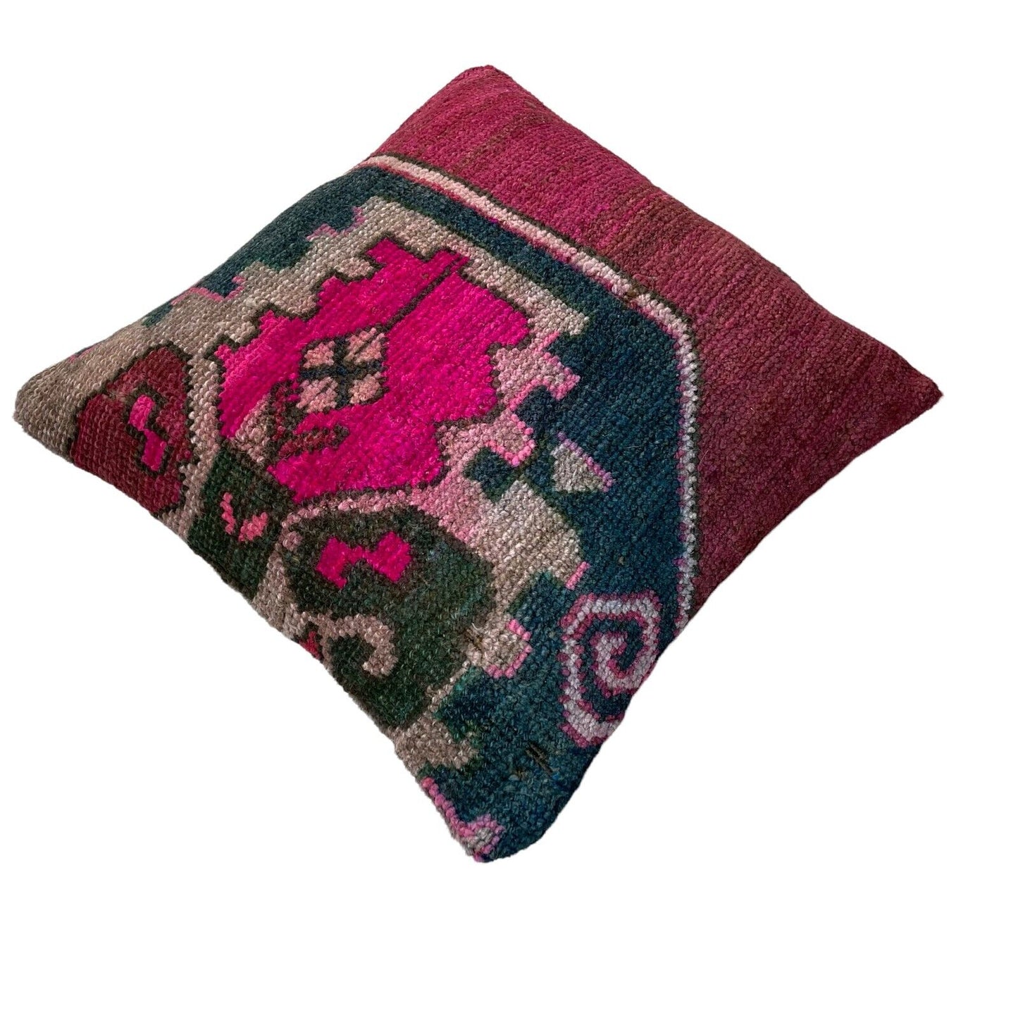 18''X18'' Vintage Handmade Rug Cushion Cover, 45 x 45 cm Deko Kissenbezug LL1384