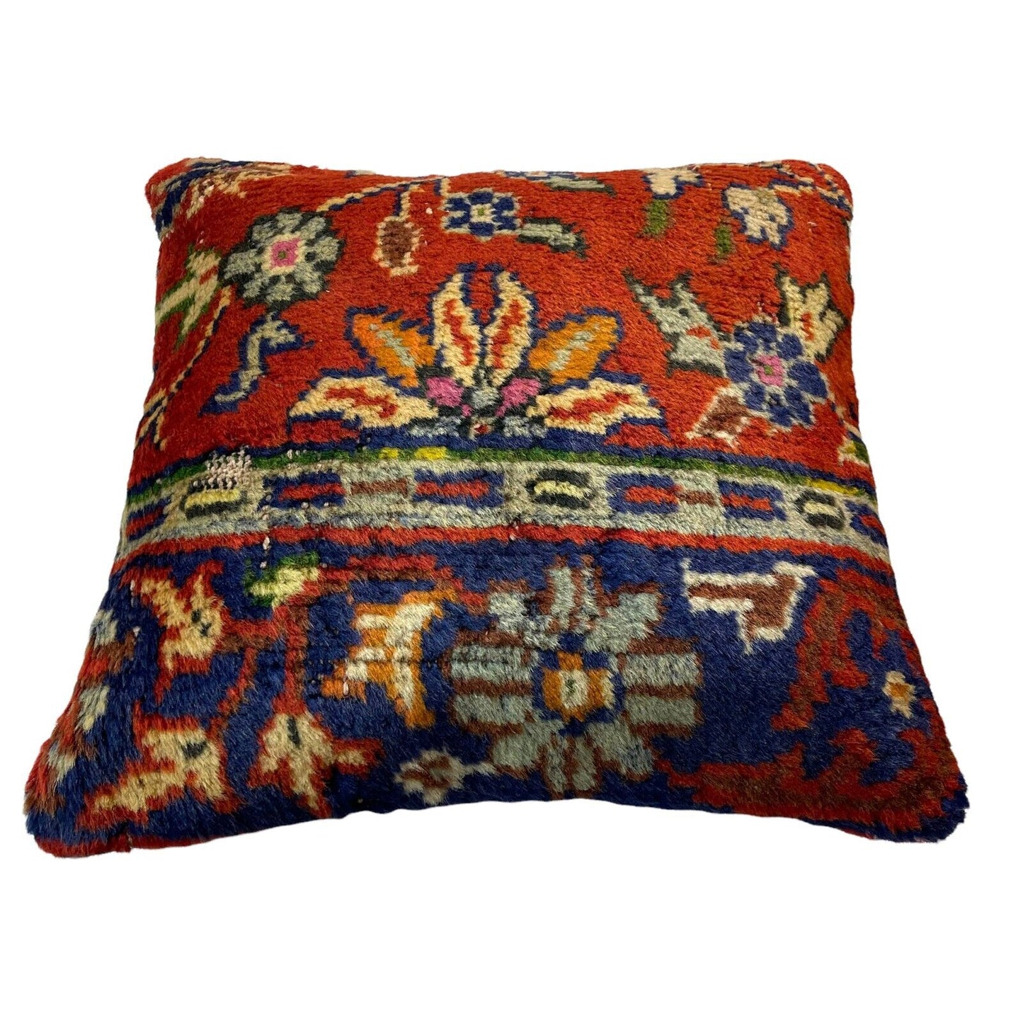 18''X18'' Vintage Handmade Rug Cushion Cover, 45 x 45 cm Deko Kissenbezug